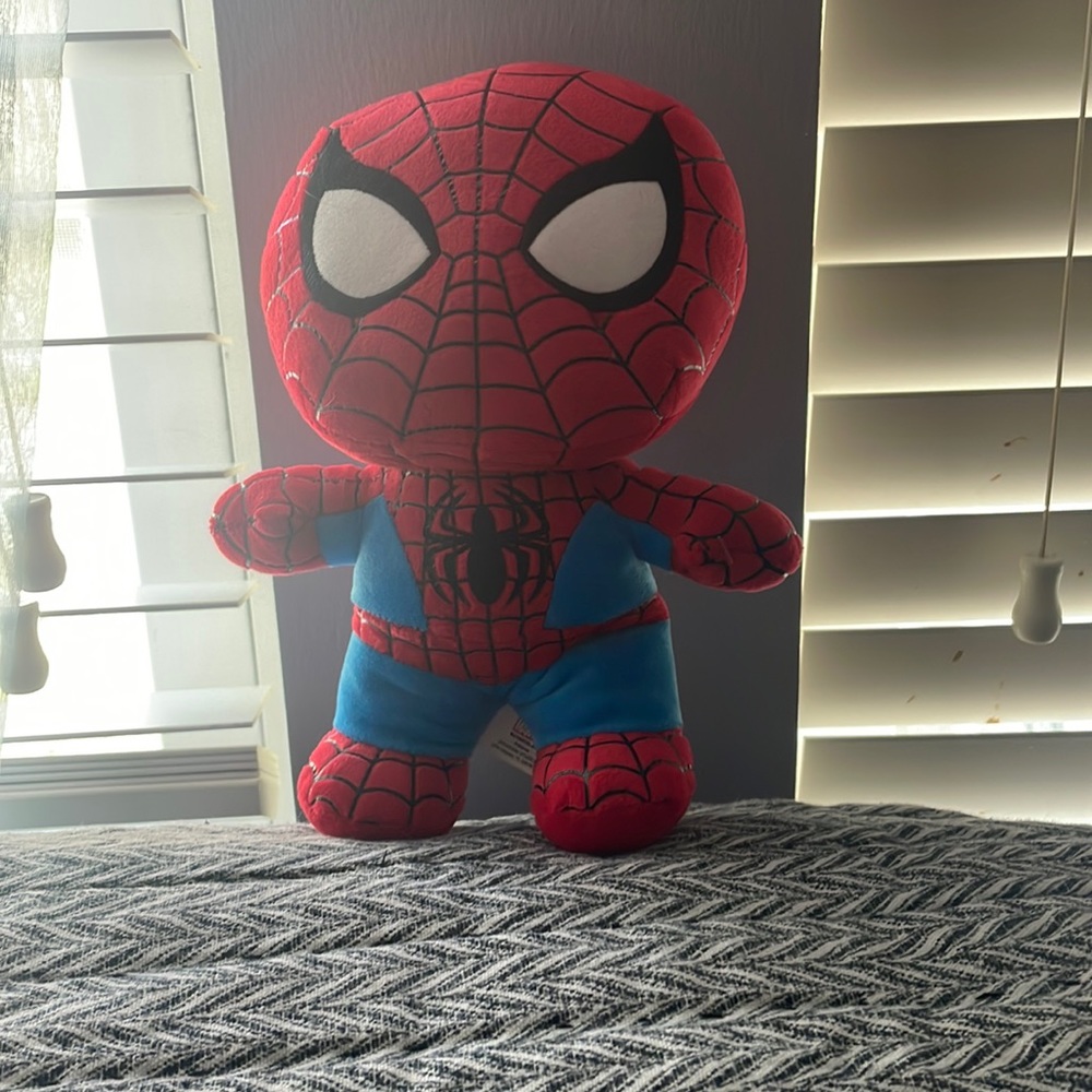 Spider Man plush from universal.